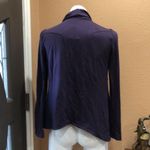H by Bordeaux  purple nwt knit full zip sweater Photo 4