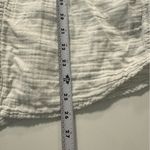 Velvet By Graham And Spencer  White Cotton Gauze Button Up Shirt Top Collar Boho M Photo 7