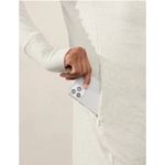 Athleta Coaster Luxe Sweatshirt Dress Heather Style 659310 size Large Oatmeal Photo 3