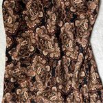 Nili Lotan x Target Brown Paisley Slip Dress Black Size XXS Photo 5