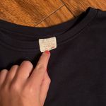 ZARA  navy sweatshirt top Photo 2