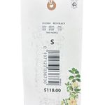 Chelsea and Violet NWT  Black Peasant A-Line Shoulder Tie Bow Dress Size S Photo 6