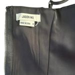 Jason Wu  Satin Corset Bustier‎ Top Sz M Black Spaghetti Strap Going Out Baddie Photo 4