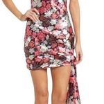 Cinq à Sept Cinq A Sept Ryder Draped Floral Side Tie Mini Dress 0 Photo 0