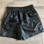 ANINE BING  vegan leather shorts Photo 3