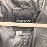 Marmot Lea Rain Jacket Womens Small Black Polyester Nylon Hood Zip Pockets Photo 8