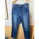 Frye  Medium Wash High-Rise Straight Leg Jeans - Size - 29 Photo 7