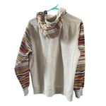 CRAZY HORSE  size M patchwork floral silk nylon blend sweater. Photo 2