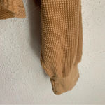 Aerie OFFLINE by Waffle Hoodie in Khaki Sz XL cozycore Photo 3