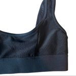 frankie's bikinis Frankies Bikinis Ribbed Drew Bikini Top XS Black Photo 5