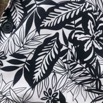 Cato Black White Floral Jungle Print Jacket Coat Blazer  Woman Size 26 Photo 2