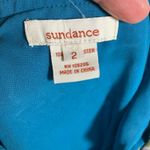 Sundance‎ Teal Blue Embroidered Sleeveless Boho Midi Dress Women's Size 2 Photo 6