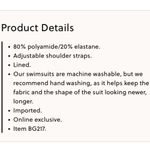 J.Crew  Black Ruffle Shoulder Scoop Neck 1 Piece Swim Bathing Suit 2 Photo 6