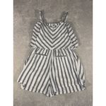 toad & co raj hemp‎ sl romper Small Pockets Striped Photo 12