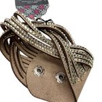Paparazzi Rhinestone Bring on the Bling Multi-Layer Bracelet Western Boho Brown Photo 4