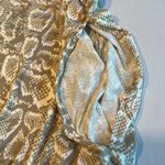 Absolutely Famous Womens Animal Print Blouse Cut Out Shoulder Size Small Photo 8