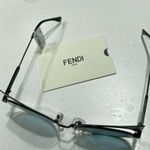 Fendi  53mm Cat Eye Sunglasses Blue Photo 5