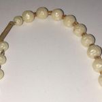 Germany Vintage Off White Beaded Boho Retro Choker Necklace Photo 2
