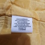 Moulinette Soeurs  Anthropologie Yellow Behind The Clouds Silk Blend Mini Dress 8 Photo 5