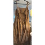 Old Navy NEW  Fit & Flare Sleeveless Cotton-Poplin Smocked-Bodice Midi Dress 3X Photo 4