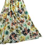 Maaji Floral Print Maxi Dress Lace-Up Open Back Stretch Beach Swimwear Small Photo 9
