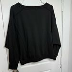 Sweet Romeo Black long Sleeve Sweatshirt with thin material Photo 3