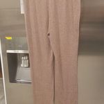 Zella ππ Mia Ribbed Straight Leg Pants ~ Tan Gingersnap XL NWT Photo 8