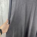 Anthropologie Dolan Left Coast Collection Plum Shift Dress Cupro Blend Sz Small Photo 4