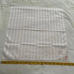 Pink floral embroidered strip print bandana 0665 Photo 3