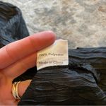 Princess Polly  Crinkle Textured Satin Snap Button Down Relaxed Fit Shirt 14 Photo 7