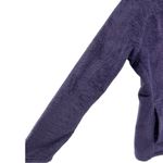 The North Face  Osito purple 1/4 zip hooded pocket pullover L outdoor casual Photo 1