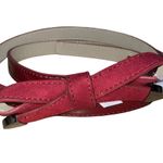 Kohls Burgundy Bow Tie Belt Photo 0