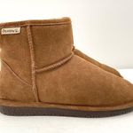 BEARPAW  Brown Suede Faux Sherling Mini Boots Women's 9 Photo 2