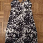Athleta  Size XS Black Gray White Printed Swim Dress Photo 0