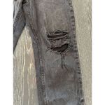 We The Free by Free People Black Distressed Button Fly Denim Jeans Women’s SZ 27 Photo 3