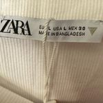 ZARA  linen mixed media sleeveless dress sz L Photo 6