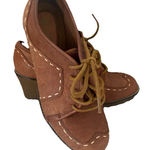 Naturalizer Wingtip Wedge Heel Oxford Lace Up Shoe 6.5 Photo 0