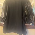 Eloquii Black Puff Sleeve Top Photo 1