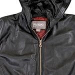 wilson's leather Wilson's 80's Vintage Leather Hooded Jacket GUC Size L    WF170 Photo 1