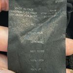 Prada  Ruched High Waisted Blk Silk Skirt sz38 2 Photo 3