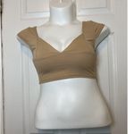 XS Intimately Nude Cap Sleeve V-Neck Bralette Crop Free People Crop Photo 0