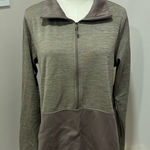 Columbia  Brown Quarter-Zip Pullover‎ Large Photo 0