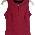 SheBeest Womens Cycling Tank Top Pink Size Small Back Pockets Athletic 1/4 Zip Photo 0