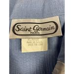 Vintage Saint Germain Shirt Jacket Top‎ Womens Size XL Lightweight Western USA Blue Photo 2