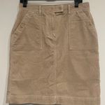 Jones New York Tan Corduroy Skirt  Photo 0