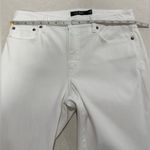 Ralph Lauren Women's Classic White Straight Leg Jeans Size 8 Photo 12
