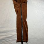 Mother The Mid Rise Dazzler Ankle Corduroy Pants Size 31 Stretch Boho Western Brown Photo 14