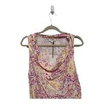 Andree by Unit Andree Boutique paisley print sleeveless blouse pink orange size Large NWT Photo 1