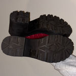 Urban Outfitters  Chloe Chelsea Red Croc Patterned Platform Ankle Boots Photo 7