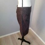 My Michelle  Brown Pleated office Pencil Skirt Photo 3